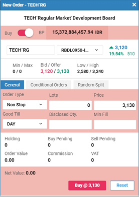 buy conditional